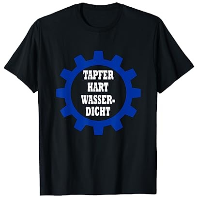 Tapfer Hart Wasserdicht - THW T-Shirt