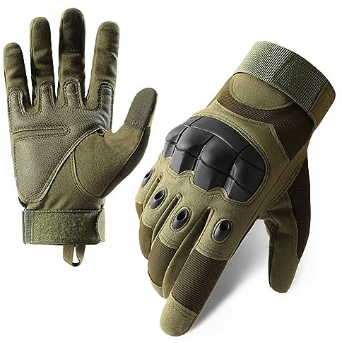 Surakey Herren Taktische Handschuhe Vollfinger Taktische Handschuhe Fahrrad Handschuhe Motorradhandschuhe Mountainbike Handschuhe Outdoor Sport Handschuhe Ideal für Fahrrad Airsoft Militär Paintball