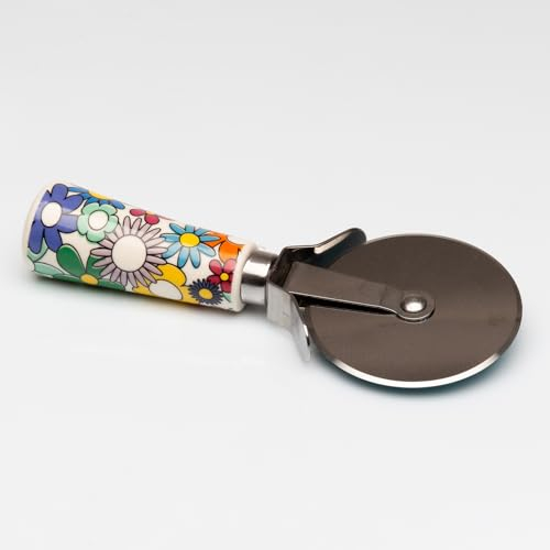 Doni Bomboniere Matrimonio Tagliapizza con Manico in Ceramica Solidali Idea Regalo Anniversario Partecipazioni Utili 50° 25° Idee Originali Economiche Eleganti Nozze Complete