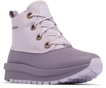 Columbia Stivali da neve Moritza Shield Donna, Granito Viola Lavanda Perla, 41 EU