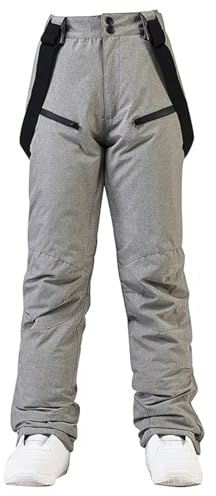 Sobzia Ski Hosen Für Männer,Skihose Damen Große Größen,Baggy Snowboard Pants,Skihose Männer,Snowboardhose,V