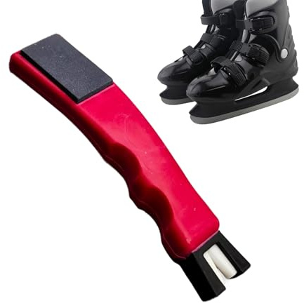 Generisch Eishockey Schlittschuh Schleifvorrichtung,Doppelseitiges Werkzeug Für Schärfung, Schleifen Und Wartung - Schleifschärfer Für Eislaufschlittschuhe - Für Männer Und Frauen Athleten Spieler