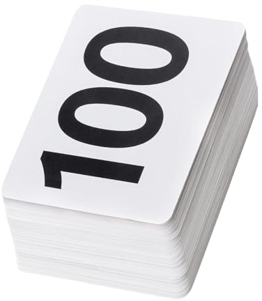 Xinsheinelry Tarjetas de asiento numeradas de doble cara para bodas y eventos, fácil de leer, para fiestas, arreglos de asientos, suministros para eventos