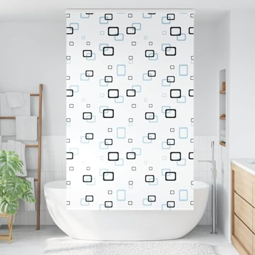 Generico Tenda a Rullo per Doccia Cassonetto 140x240cm Larghezza Tessuto,Multicolore,1.9kg,4014950