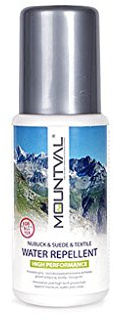 Mountval Impermeabilizzante con applicatore di spugna per scarpe in camoscio, nabuck e tessuto. Conf. da 100ml