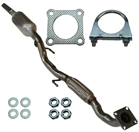 BESTPRICE ATP Katalysator inkl. Anbaumaterial | Kompatibel mit: SEAT CORDOBA, IBIZA III, SKODA FABIA I, FABIA I Combi, FABIA I Stufenheck, VW POLO, POLO IV Stufenheck