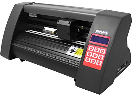 PixMax 525mm Mini Schneideplotter Plotter Folienplotter Folienschneider Schneidplotter Plotten 3 Gratis x Roland Schneidemesser mit Flexi Starter Software