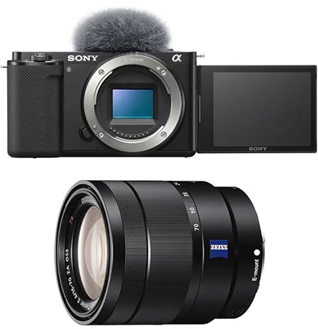 Kit Photo Personnalisé crée à l'aide de SONY Alpha ZV-E10 Noir + 16-70 f/4 OSS