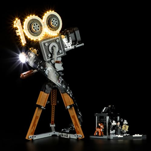 LIGHTAILING Light for Lego- 43230 Walt Disney Tribute Camera - Led Lighting Kit Compatible with Lego Building Blocks Model - NOT Included The Model Set