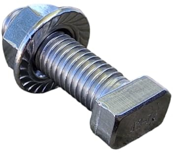 10 x SET Hammerkopfschrauben M10 x 32 + Sperrzahnmuttern M10 Edelstahl Schrauben A2 Photovoltaik Teile 17mm Kopf