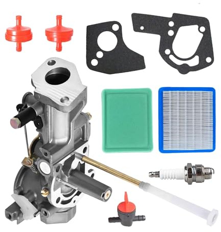 Carburateur 498298 pour Briggs & Stratton, Kit de carburateur pour Briggs Stratton 498298 692784 495951 490533 495426 492611 490533 112202 112212 112231 112232 Moteurs 5HP 5,5 CV