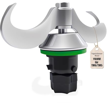 Patix -Teigmesser für Thermomix Edelstahl Teigmesser Ersatzteil für Thermomix TM5, TM6, TM7