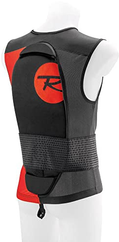 Rossignol Herren Ski-Protektoren Rpg Jacke, Sas Tec, Schwarz M rot