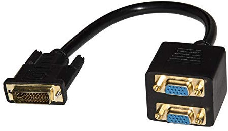 LINK LKADAT04 Câble répartiteur DVI 24+5, mâle vers 2 x VGA femelle