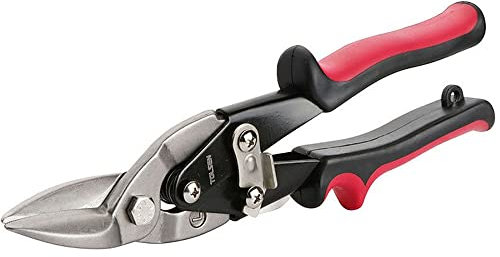Tolsen Aviation Tin Snips Left Cut - Heavy Duty Sheet Metal Cutting Shears 250mm (10)