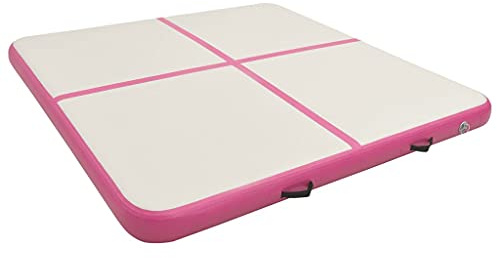 vidaXL Gymnastikmatte Aufblasbar PVC Pumpe Tumbling Turnmatte mehrere Auswahl