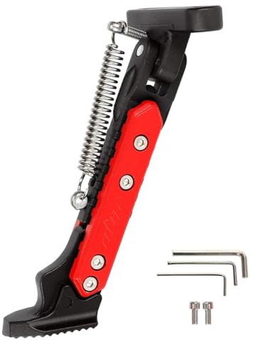 Natcoo E Scooter Ständer, Höhenverstellbar 142mm-170mm, Seitenständer für Xiaomi M365/Pro/Pro2/1S/Mi3/Essential, Scooter Seitenstütze, Fußstütze, Zubehör für Xiaomi Scooter