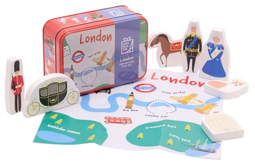 Apples to Pears London Royal Family Playset Gift in a Tin