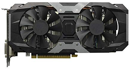 Taygate Scheda Grafica da Gioco Fit for Zotac GTX 1050Ti 4 GB X-Gaming OC Video Card GPU GTX1050 Ti Schede grafiche OC 4GB Adatta per GeForce GTX1050TI Schermo Overclock