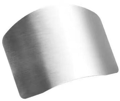 Fingerschutz, Verstellbarer Handschutz aus Edelstahl Zum Schneiden von Lebensmitteln, Kochen, Fingerschutz, Verstellbare Fingerhülsengröße