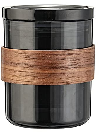 Briaatt 1 STÜCKE Kaffeemaschine mit Permanentfilter Kaffeetropffilter Stapelbares Design Wiederverwendbarer Edelstahl, Schwarz