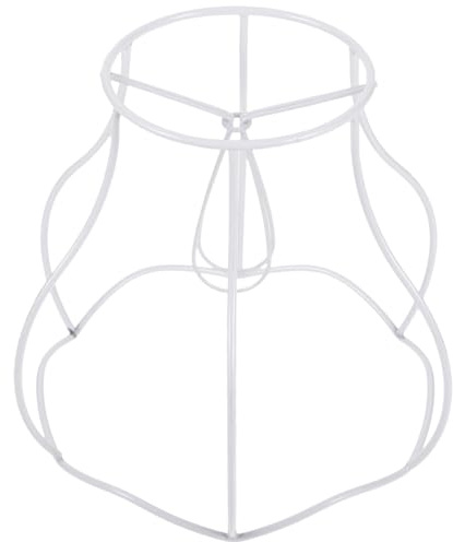Warmhm Lampenschirmrahmen Vintage-stil Diy-lampenschirmring Für Tischleuchten Stabiler draht Für Heimwerker-projekte Europäisches Design Für Wohndeko