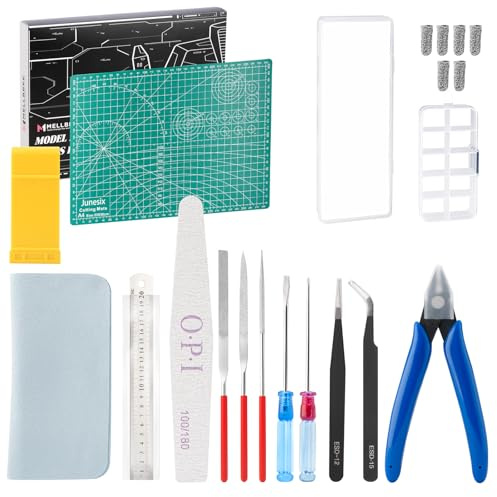 Model Hobby Making Tool Kit 30Pcs, Model Basic Tools Craft Set