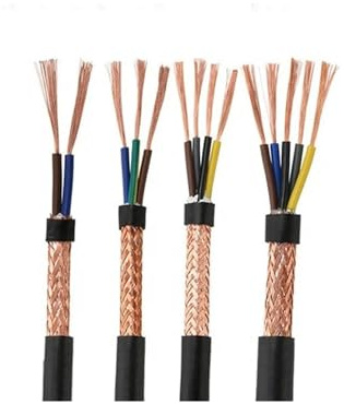 VDCVADKYE Cable de par Trenzado Cable blindado, Cables de Cobre FR Blindados y revestidos 14 AWG 2,5 mm² for Control Potencia señal en Varios tamaños(3cores 10M-14 AWG-2.5MM2)