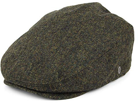Jaxon & James Tyburn Flat Cap - Forest - X-Large