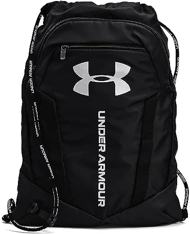 Under Armour Unisex UA Undeniable Sackpack, wasserdichter Kordelzug-Turnbeutel, robuster Beutel Rucksack mit Zip-Fronttasche