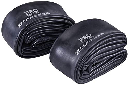PRO BIKE TOOL - 2er Pack - 27.5 Fahrradschlauch - Fahrradschlauch 27.5 2.30-2.4 Presta für Fahrradreifen - für Rennrad und Mountainbike, fahrradschlauch 28 Zoll