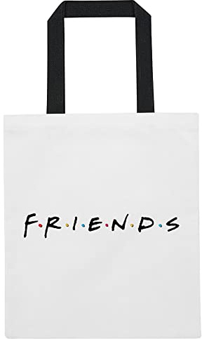 Friends Printed Canvas reusable grocery bags, Foldable Casual Travel HandBag, Shoulder Beach Tote Bags, Shopper bag eco friendly super strong washable Storage bags Shopping bag Canvas bag for Women