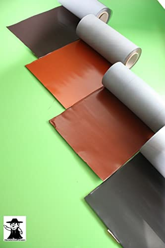 Walzblei Blei Color selbstklebend 5 m Rolle (rot)