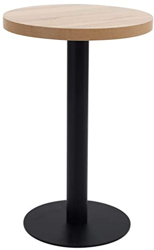 Table de bistro Marron clair 50 cm MDF