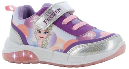 Leomil Frozen Basket Enfant Fille Lumineuses 27, Multicolore