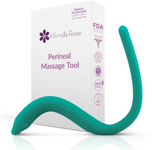 Intimate Rose Perineal Massage Tool with 10 Vibration Modes: Designed for Essential Labor and Delivery - Used During Pregnancy | Designed For Essential Labor And Childbirth - Used During Pregnancy, Preparation For Childbirth