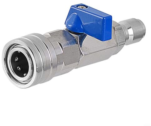 High Pressure Washer Ball Valve Kit, Ball Valve Pipe Fittings, High-Pressure Washer Valve Switch for Agricultural Irrigation(3/8)