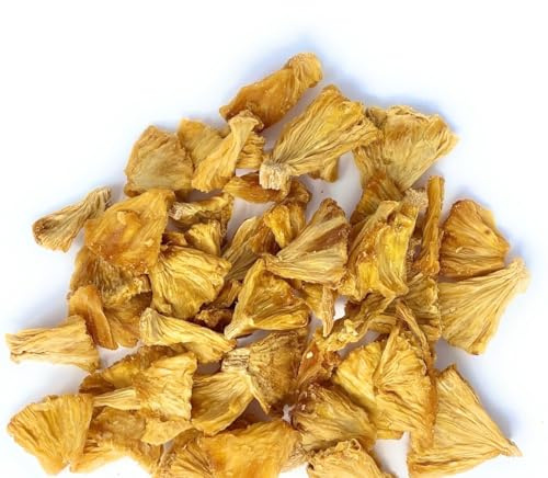 Il Contadino - Antichi Sapori | ANANAS A FETTE DISIDRATATO | Confezione Salva Freschezza, Frutta Disidratata di Qualità Premium, No Conservanti e Coloranti, Al Naturale, Senza Zuccheri Aggiunti (1 Kg)