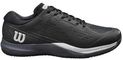 Wilson Rush Pro Ace Tennis Shoe for Clay Court, Men's, Size 10 1/2, Black/Ombre Blue/White