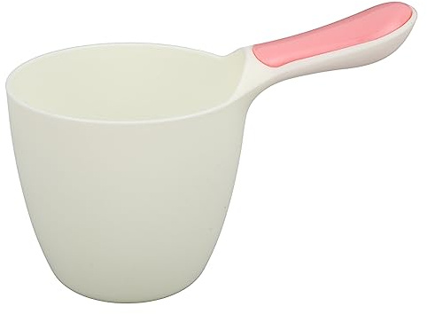 Baby-Badewannen-Spülbecher, Baby-Duschbecher, Bequemer H-Spülbecher, Sicherer, Ungiftiger, Abnehmbarer, Bequemer Griff, Farbiger -Badebecher