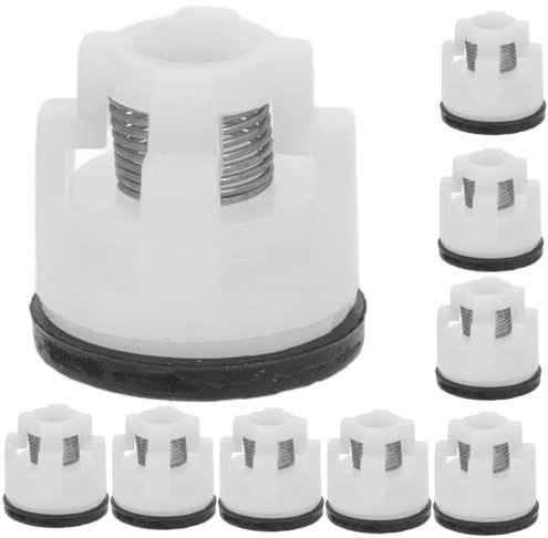 Yardwe 10pièces Kit De Vannes pour Nettoyeur Haute Pression Accessoires De Nettoyage De Voiture avec Clapets Anti- Et Siège De Vanne Compatible avec Pompes De Nettoyage Hauteur