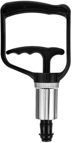 Laroal Pompa di aspirazione per coppettazione Manuale Pompa per Vuoto Manuale per Terapia con coppettazione Pompa per coppettazione Manuale con Asta placcata per Il rilassamento Muscolare