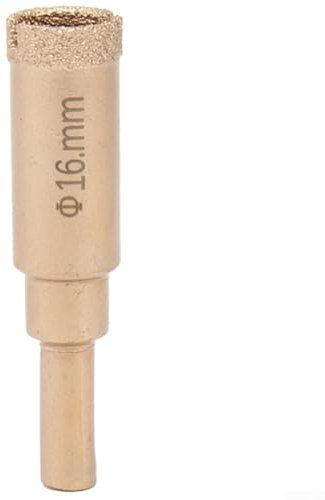 Efficient Brazed Hole Opener Core Drill Bit Set for Home Improvement and Construction Metal Tool for Various Drilling Needs (16mm)