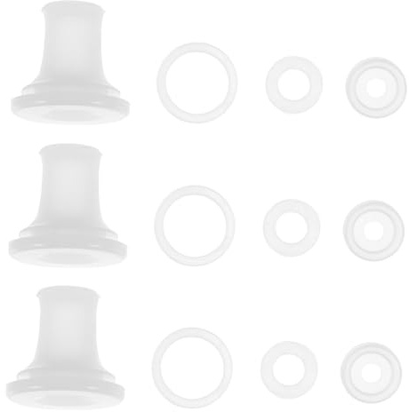 POPETPOP Juntas de Silicona Anillos de Sellado Duraderos 3 Juegos y Compatibles Universalmente para Ollas a Presión Eléctricas para Cocinas