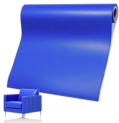 Polipiel Adhesivo, 60 x 137cm Parche Cuero, Parches para Polipiel, Polipiel Adhesiva, Cuero Adhesivo, Polipiel Adhesiva Piel para Tapizar para Sofá, Asiento de Coche, Muebles (Azul zafiro)