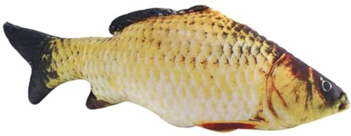 KooingTech Fish Plush, Fake Fish, Creative 3D Fishing Pillow for Sofa Home Decor