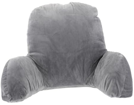 DEARMAMY Lendenkissen Für Bürostuhl Rückenstützkissen Für Rückenlehne Und Lesekissen Für Bett Und Sofa Stützkissen Mit Fester Füllung Reißverschluss 50.00 X 36.00 X 26.00 cm