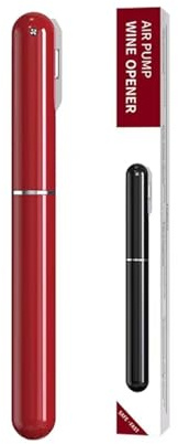 Ouvre-bouteille à vin pneumatique portable en forme de stylo tire-bouchon manuel type aiguille pompe créatif pour la maison les voyages et le camping