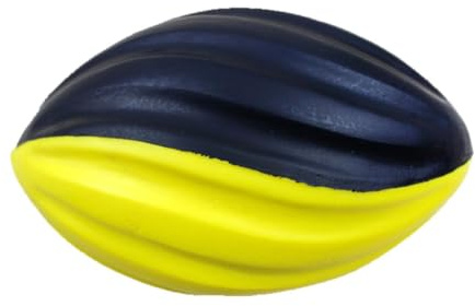 Träningsrugbyboll – 13 cm långsam returleksak, träningsboll | Slow Rebound Sportleksak | mjukt studs övningssystem, engagerande lek lösning, för barn övning