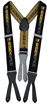 Sägenspezi Logo Hosenträger zum Knöpfen elastisch Einheitsgröße